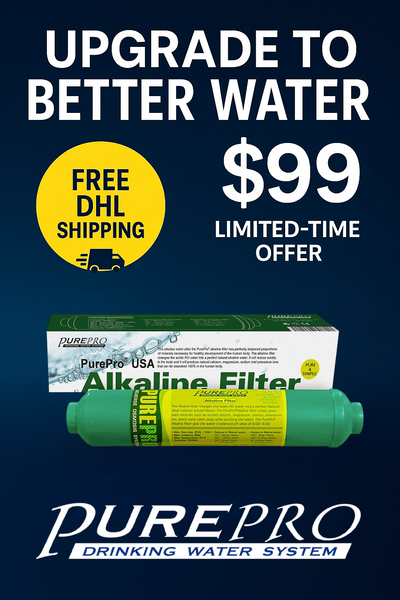 PurePro® USA Alkaline Filter – 1-Pack with Free Global Shipping + Free Upgrade Kit