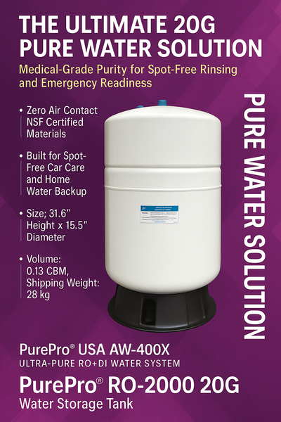 PurePro® RO-2000 – 20 Gallon Pressure Storage Tank