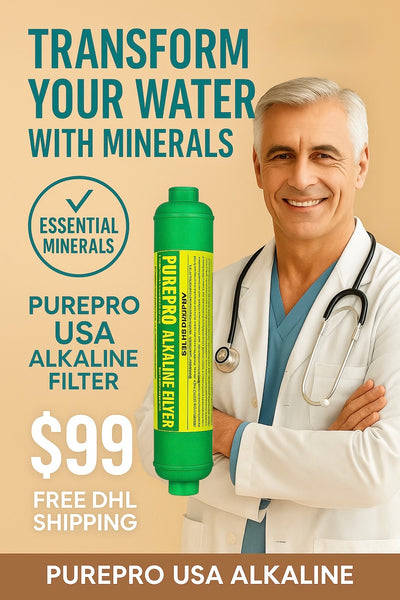 PurePro® USA Alkaline Filter – 1-Pack with Free Global Shipping + Free Upgrade Kit