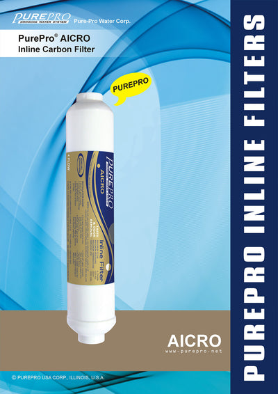 PUREPRO® AICRO – Inline Carbon Filter Genuine Replacement Filter for PurePro X6