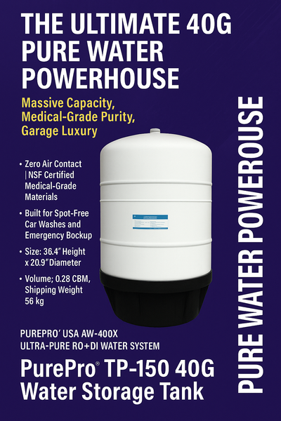 PurePro® TP-150 – 40 Gallon Pressure Storage Tank