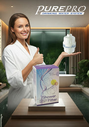 PurePro® Shower Filter PRO-6000 – Protect Your Skin, Revive Your Hair, and Breathe Easy