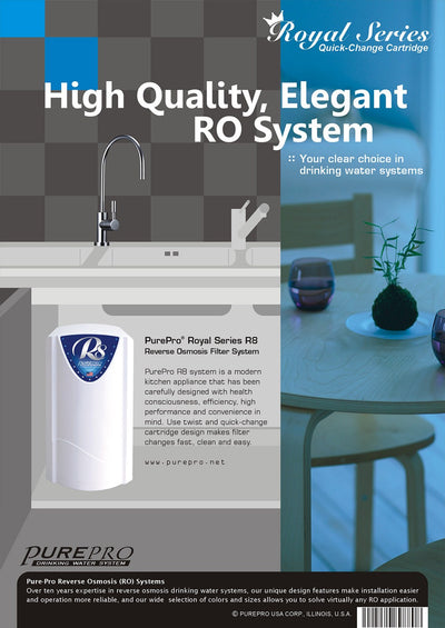 PurePro® R8: The Doctor-Recommended Reverse Osmosis System for Healthy Living