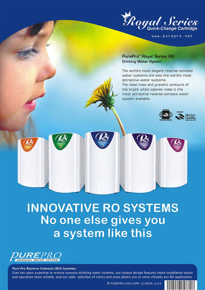 Healthy Families Choose PurePro® R8: The Ultimate 8-Stage RO Water Filter