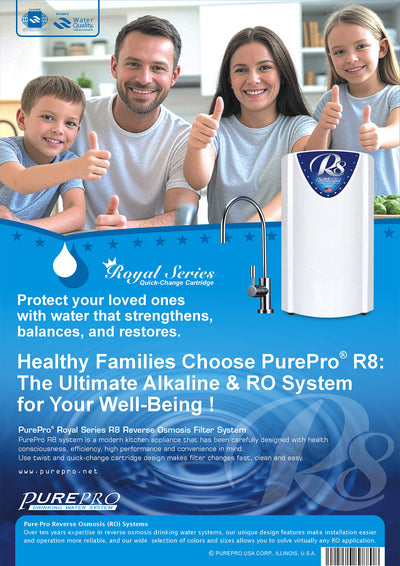 From Contaminated to Crystal Clear: Transform Your Water with PurePro® R8