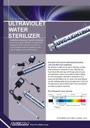 PurePro® UV-C Ultraviolet Water Sterilizer