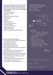 PurePro® UV-C Ultraviolet Water Sterilizer