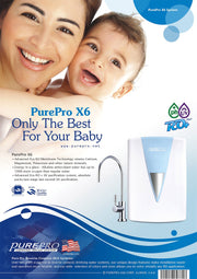 PurePro® USA Reverse Osmosis Water Filter System X6  (Blue)
