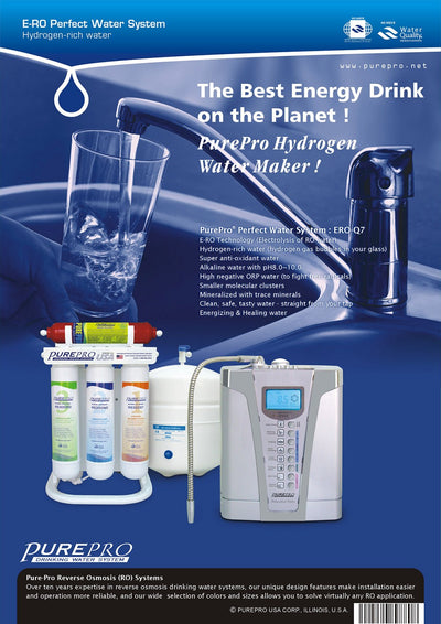 PurePro® USA Perfect Water System ( RO+ Ionizer) Q7