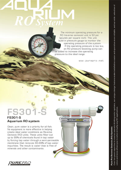 PurePro® USA Aquarium RO System FS301-S