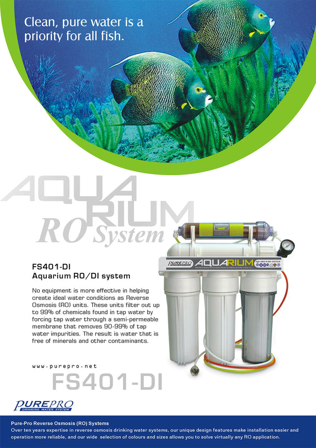 PurePro® USA  Aquarium RO System FS401-DI