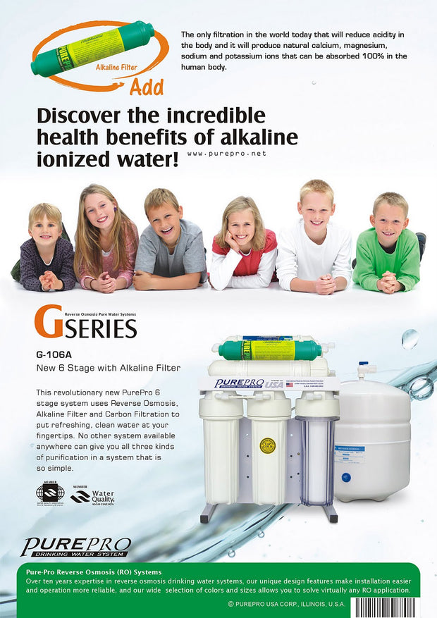 PurePro® USA Reverse Osmosis Water Filtration System G106A