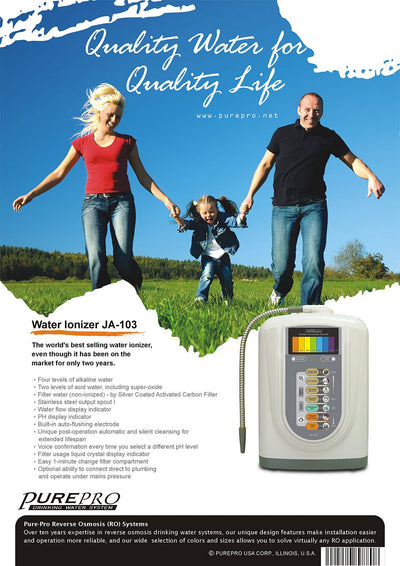 PurePro® USA Water Ionization System JA-103