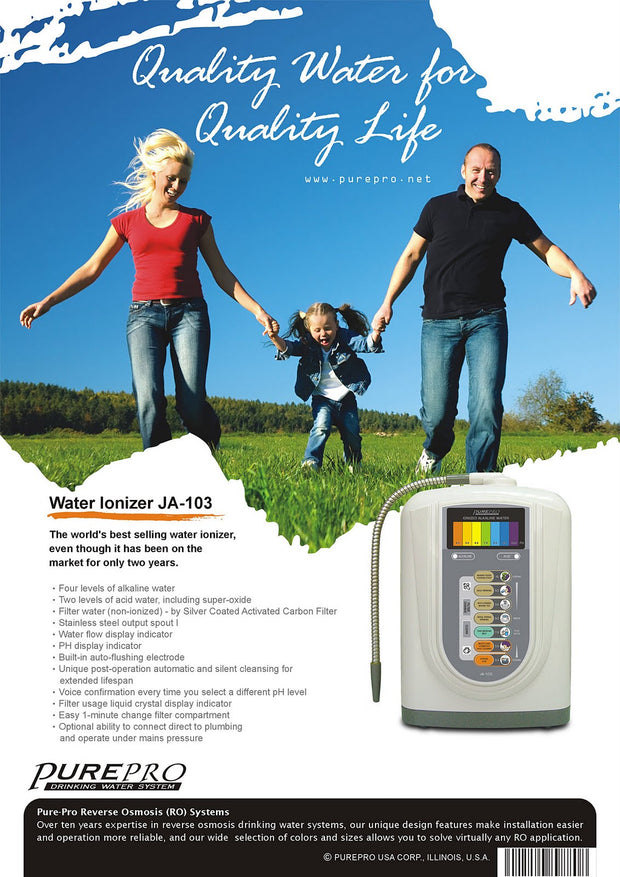 PurePro® USA Water Ionizer JA-103