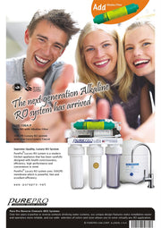 PurePro® USA Alkaline RO Water Filter System LUX-106A-P