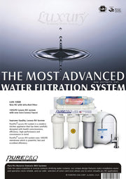 PurePro® USA Reverse Osmosis Water Filter System LUX-106R