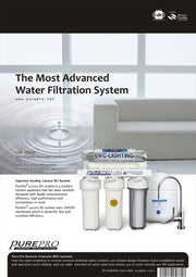 PurePro® USA Reverse Osmosis Water Filter System LUX-106UV