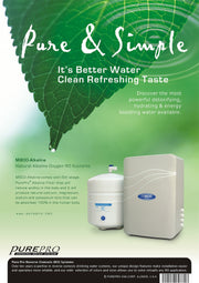 PurePro® USA Reverse Osmosis Water Filter System M800-Alkaline