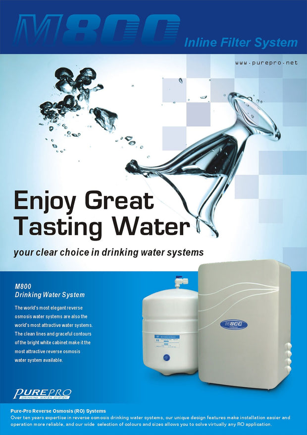 PurePro® USA Reverse Osmosis Water Filter System M800