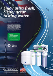 PurePro® USA Reverse Osmosis Water Filter System QC-105P Green Series
