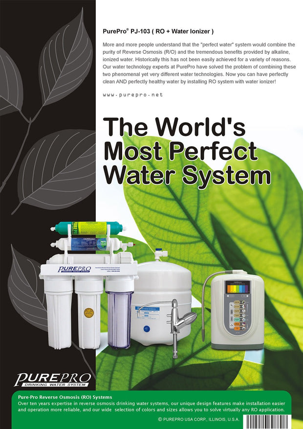 PurePro® USA Perfect Water System ( RO+ Ionizer) PJ-103