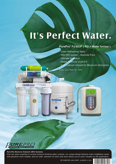 PurePro® USA Perfect Water System ( RO+ Ionizer) PJ-503P