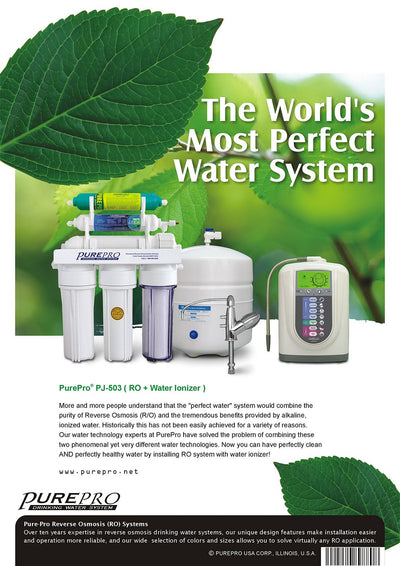 PurePro® USA Perfect Water System ( RO+ Ionizer) PJ-503
