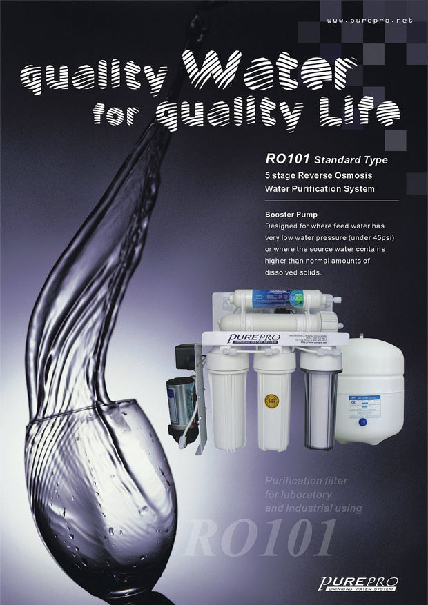 PurePro® USA Reverse Osmosis Water Filtration System RO101