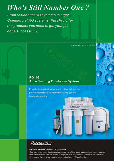 PurePro® USA Reverse Osmosis Water Filtration System RO103