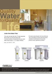 PurePro® USA  Under Sink Home Water Filtration System UN-WF30