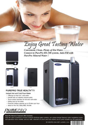 PurePro® USA Countertop Water Cooler / Heater  T1
