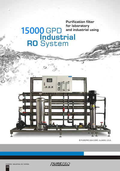 PurePro® USA Industrial Reverse Osmosis System, Commercial RO System RO15000