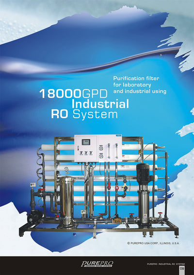 PurePro® USA Industrial Reverse Osmosis System, Commercial RO System RO18000