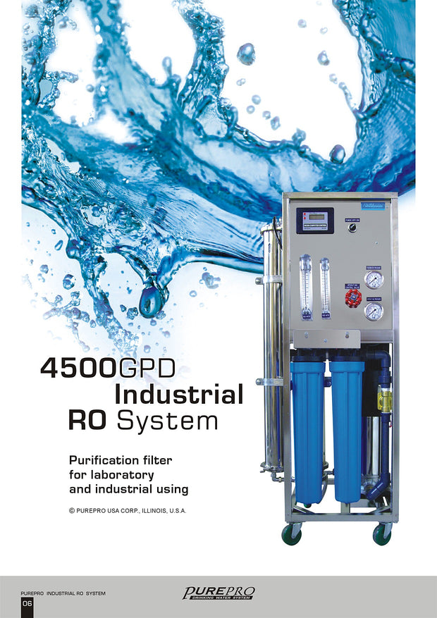 PurePro® USA Industrial Reverse Osmosis System, Commercial RO System RO4500