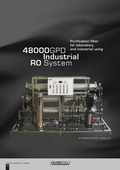 PurePro® USA Industrial Reverse Osmosis System, Commercial RO System RO48000