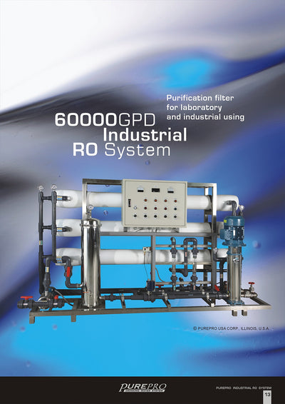 PurePro® USA Industrial Reverse Osmosis System, Commercial RO System RO60000
