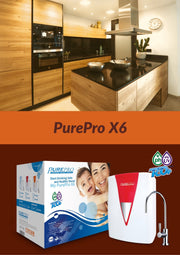 PurePro® USA Reverse Osmosis Water Filter System X6 - FIR